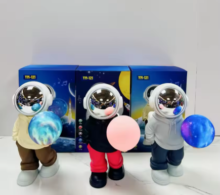 Lámpara y parlante Astronauta Planetaria